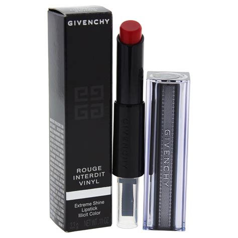 rouge interdit shine givenchy|Givenchy rouge interdit lipstick.